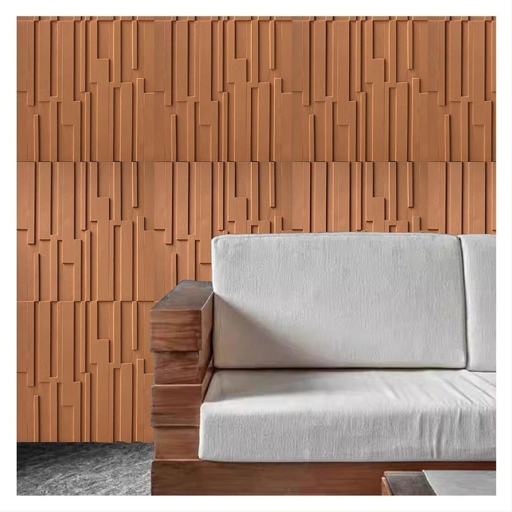 Pannelli murali 3D effetto pietra per interni, Rivestimento murale leggero