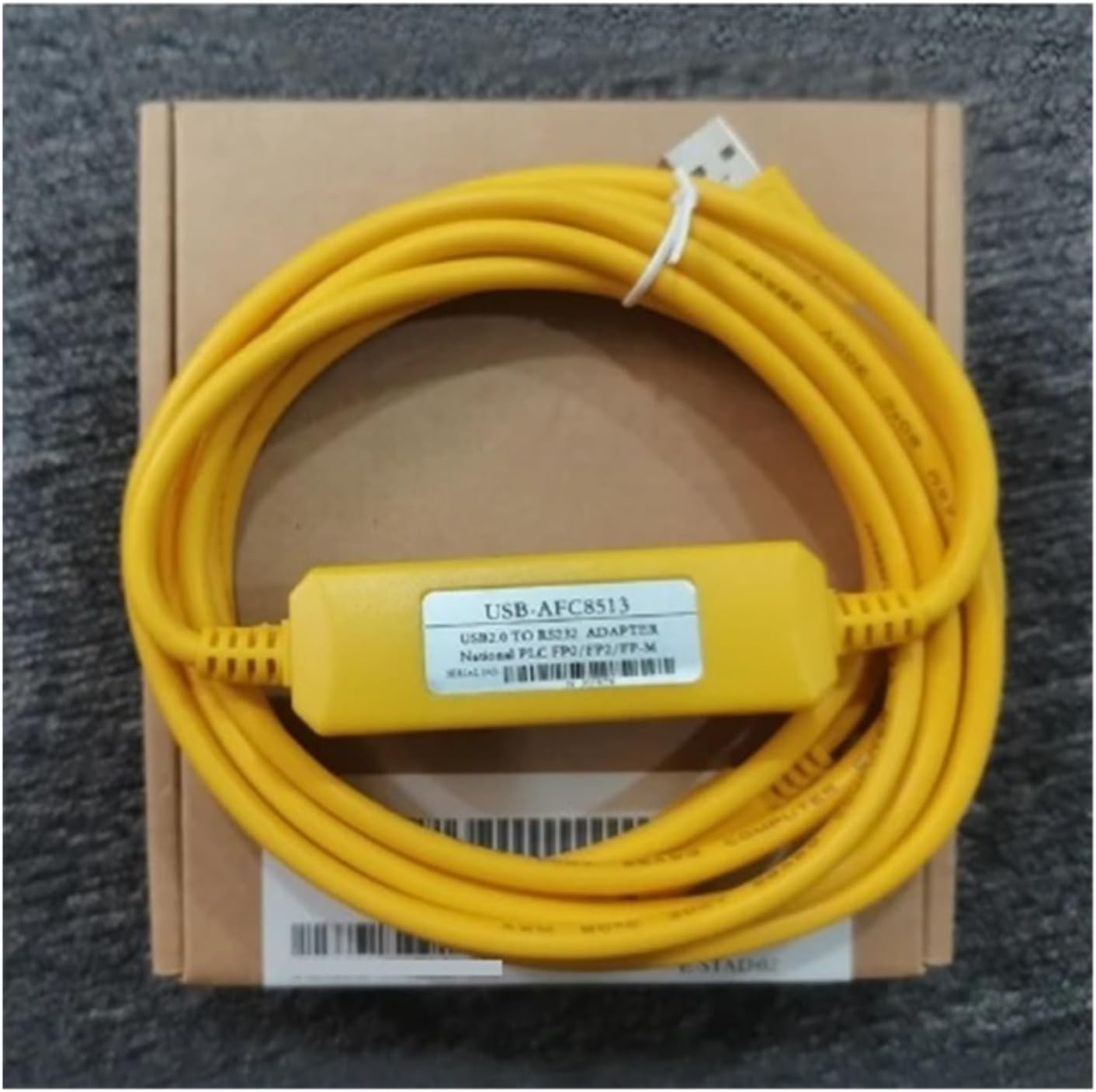 MIFANI Netzwerk-Ethernet-Kabel, USB-AFC8513 for FP0 FP2 FP-X FP-M SPS-Programmierkabel GT10/30 Touch Panel Line DFP0-U2 AFC8503 (Farbe: Gelb) (Color : Giallo)