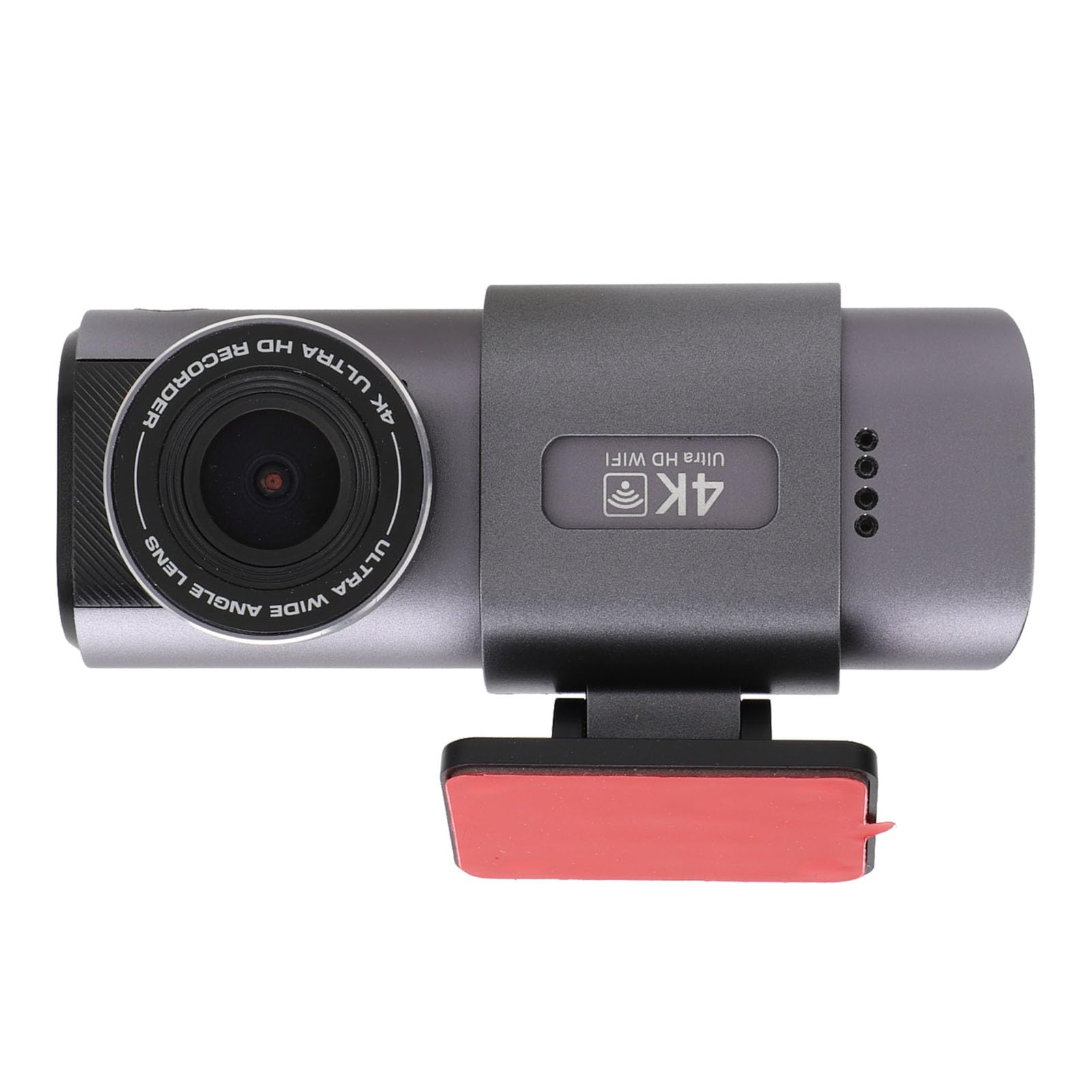 Cámara de Salpicadero 4K WiFi, Grabadora de Conducción HD 1080P Frontal y Trasera Dual con Sensor G, Modo de Estacionamiento, Grabación en Bucle y Control de Aplicaciones