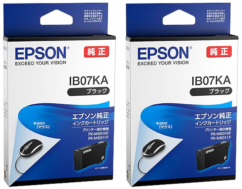 2個セット　EPSON ip04ka 送料無料　純正品 Amazon.co.jp: エプソン EPSON 純正インクパック ブラック 約