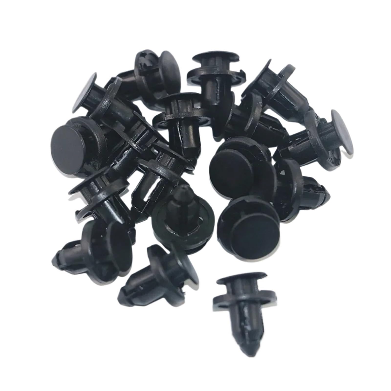 KXFVYNE 10 20 50pcs 8mm Auto Fasteners Rivets Clips Car Bumper Door Panel Fenders Liner Retainer(20pcs)