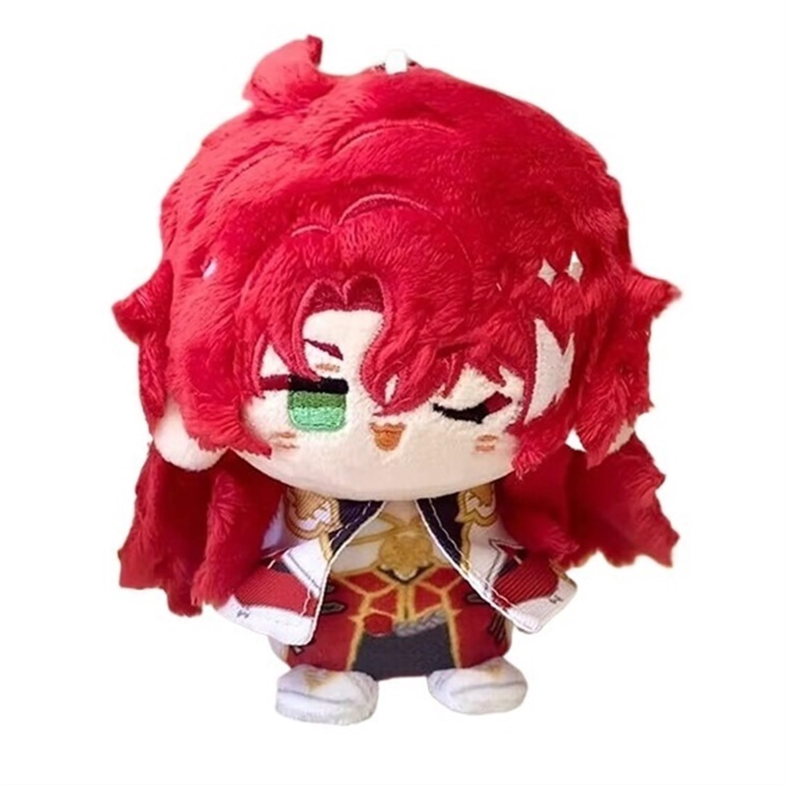 TOPLITHE Honkai Star Rail Plush, 12CM Kawaii Anime Plush Keychain Soft Adorable Cotton Plushie Doll for HSR Fans Gifts(Argenti) — image 1