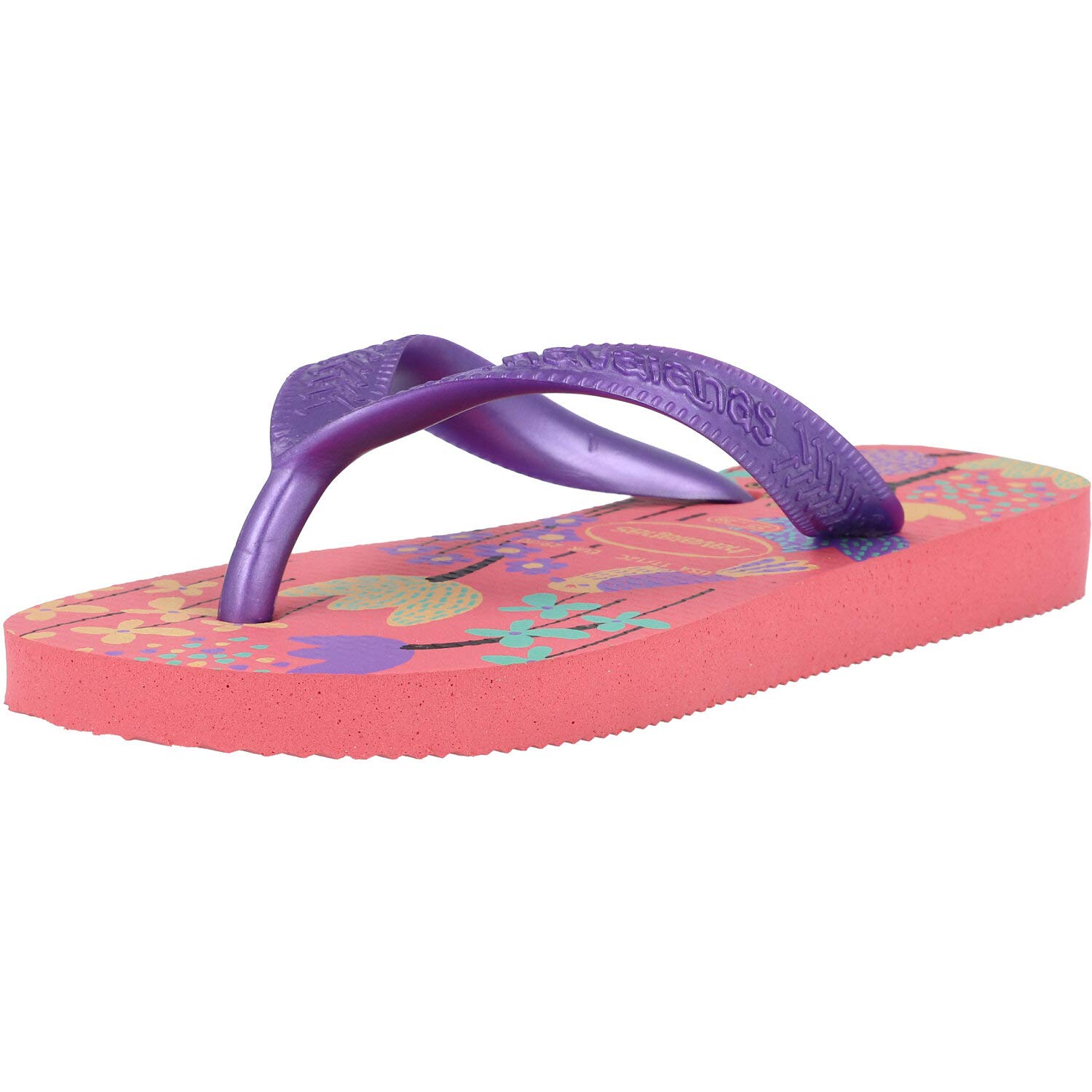 Havaianas Flores, Infradito Unisex - Bambini, Rosa (Porcellana Rosa), 23/24 EU