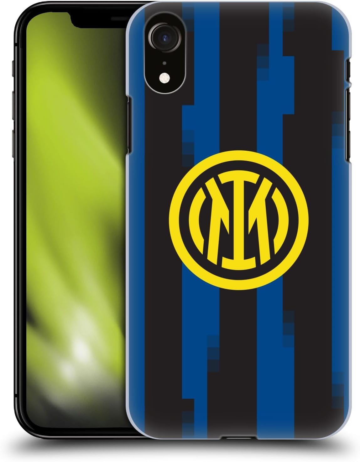 Head Case Designs Officially Licensed Inter Milan Home 2023/24 Crest Kit Hard Back Case Compatible with Apple iPhone XR