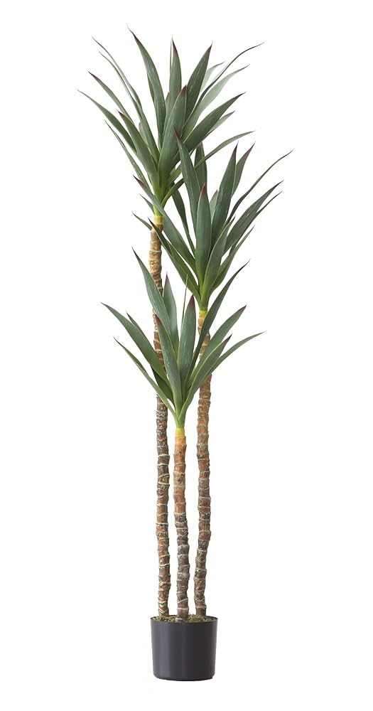 人工観葉植物 フェイクグリーン 観葉植物　170cm程 Amazon｜DEPOS デポス フェイクグリーン ユッカ 170cm 観葉植物