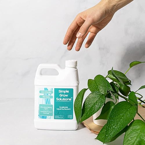 Miniatura 6 de Tensioactivo líquido, no iónico acelera el rendimiento y la eficacia del fertilizante foliar y otras soluciones de césped y jardín, mejor