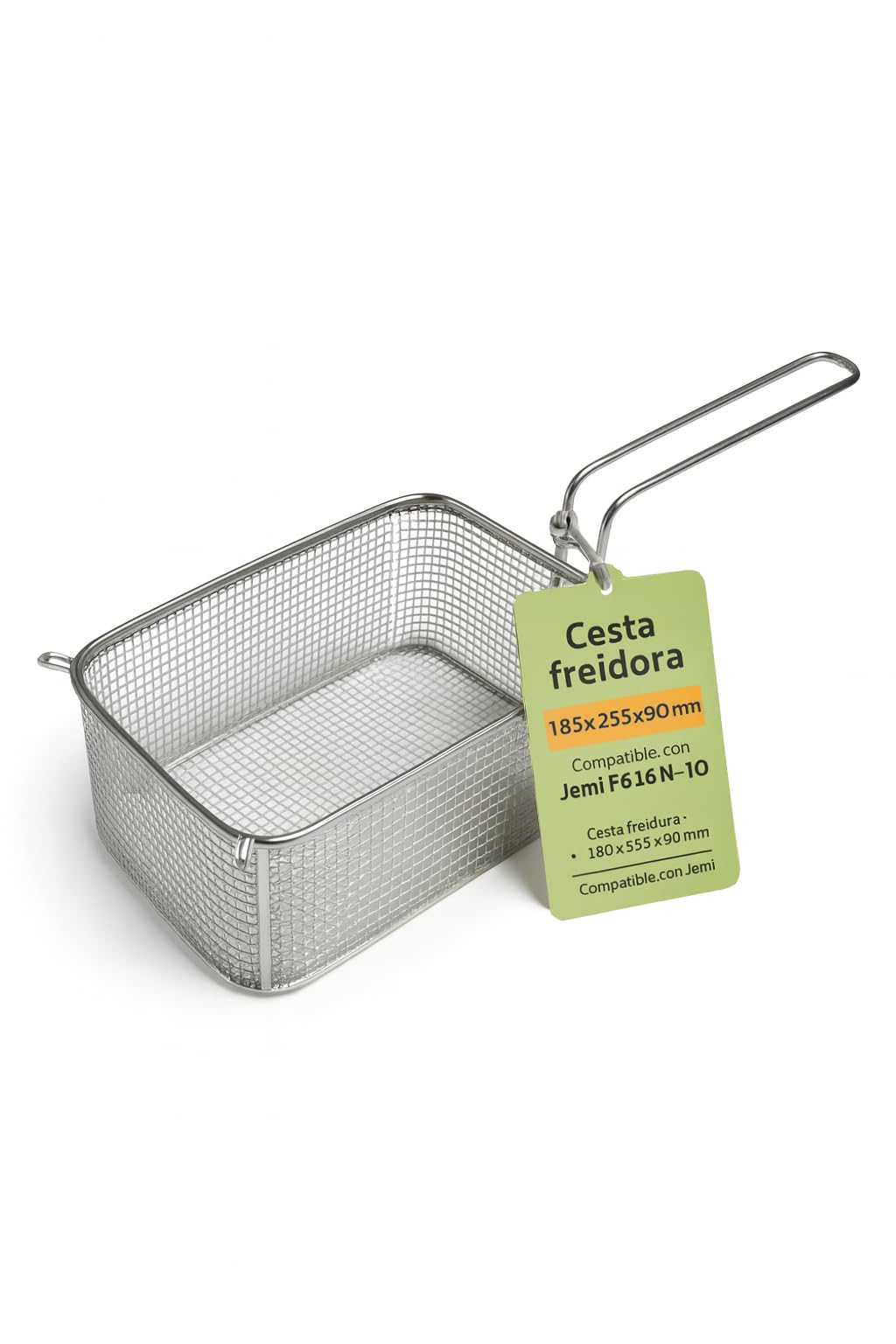 CubetasGastronorm - Kosz Frytkownica 185x255x90mm F6/J6/N-10 Jemi - 16186461