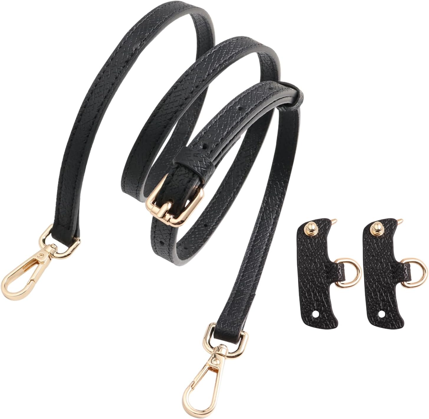 ハンドバッグストラップキット ロンシャンバッグ用、クロスボディストラップ ロンシャンミニポーチ変換キット対応