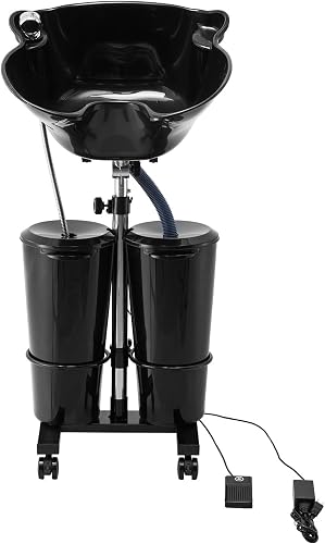 VEVOR Bac à Shampoing Portable, Lavabo Lave Cheveux Haute…