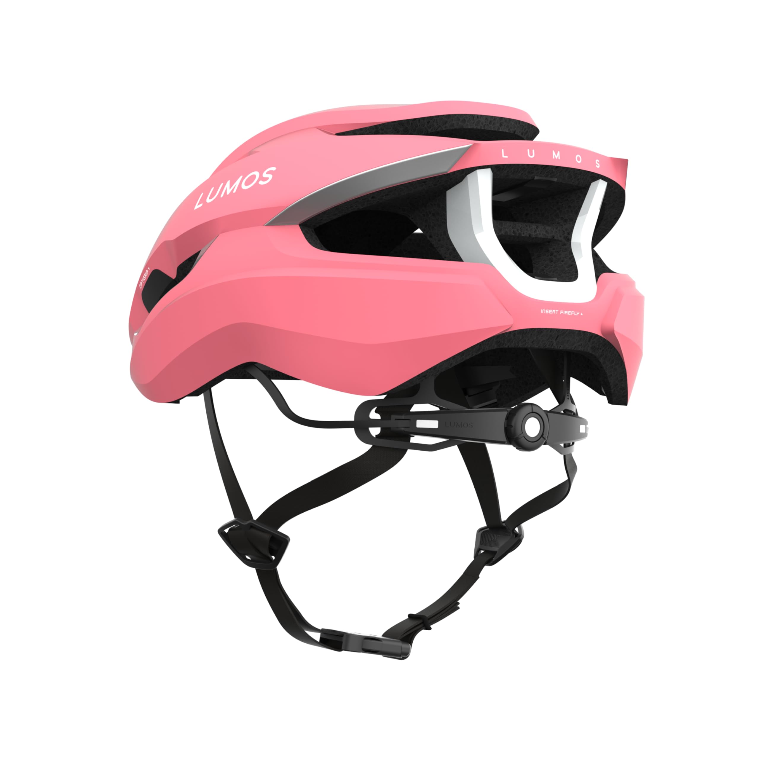 LumosUltra Fly - Lightweight Bike Helmet | Lumos Firefly Compatible (Rear Light) | Built-in Sunglasses Port | Custom-Made Fit System for Adult Men & Women | Bicycle Cycling Accessories