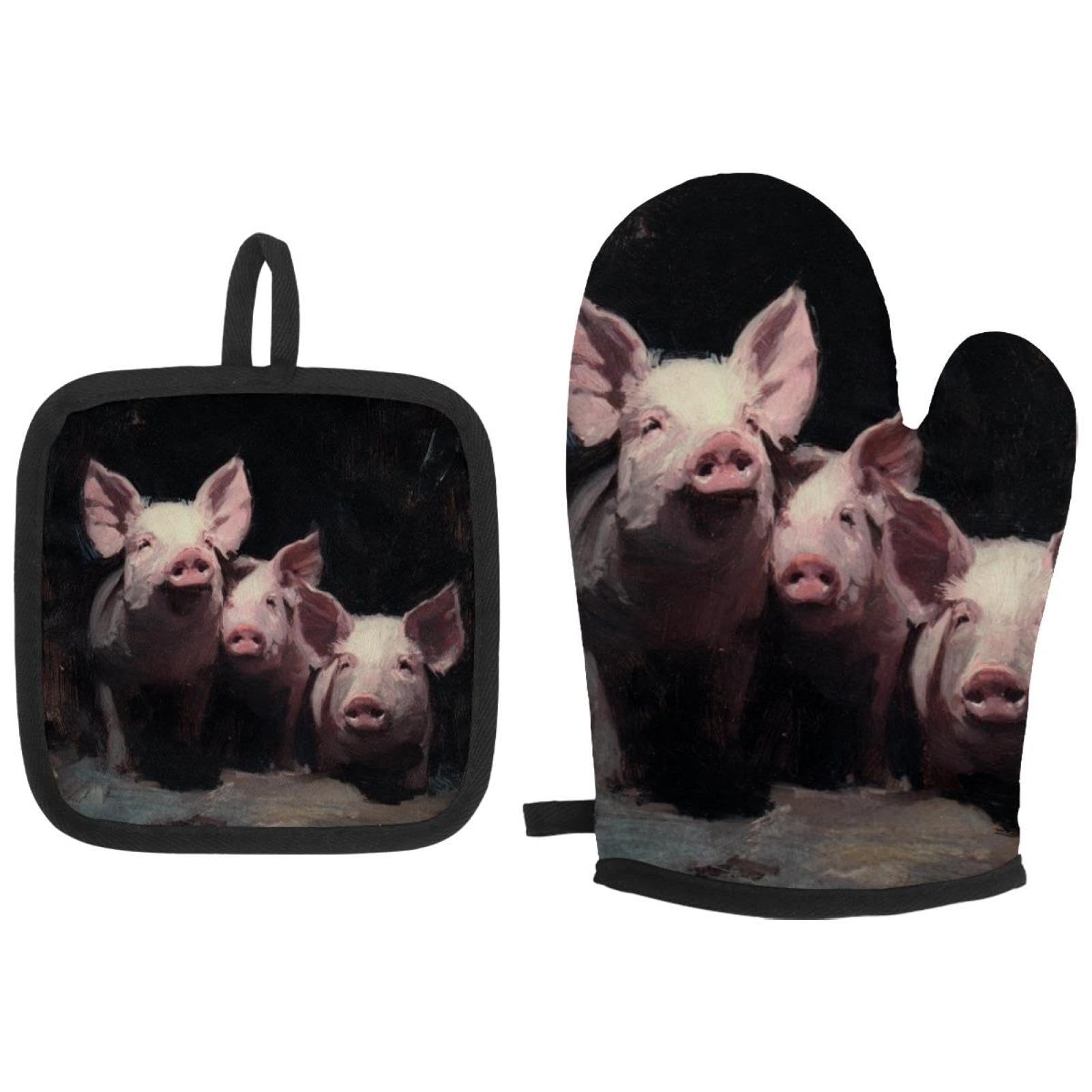 Accessoires de cuisine cochons gants et maniques pour réussir votre barbecue