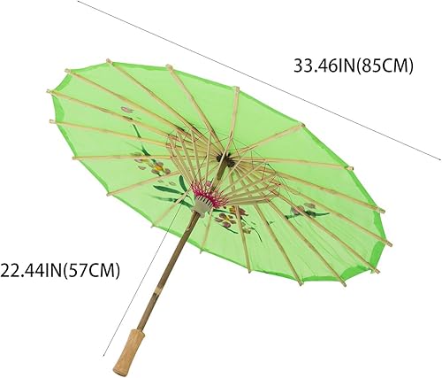 Miniatura 4 de THY COLLECTIBLES 33" paraguas chino japonés parasol para bodas, fotografía, disfraces, cosplay, decoración y otros eventos