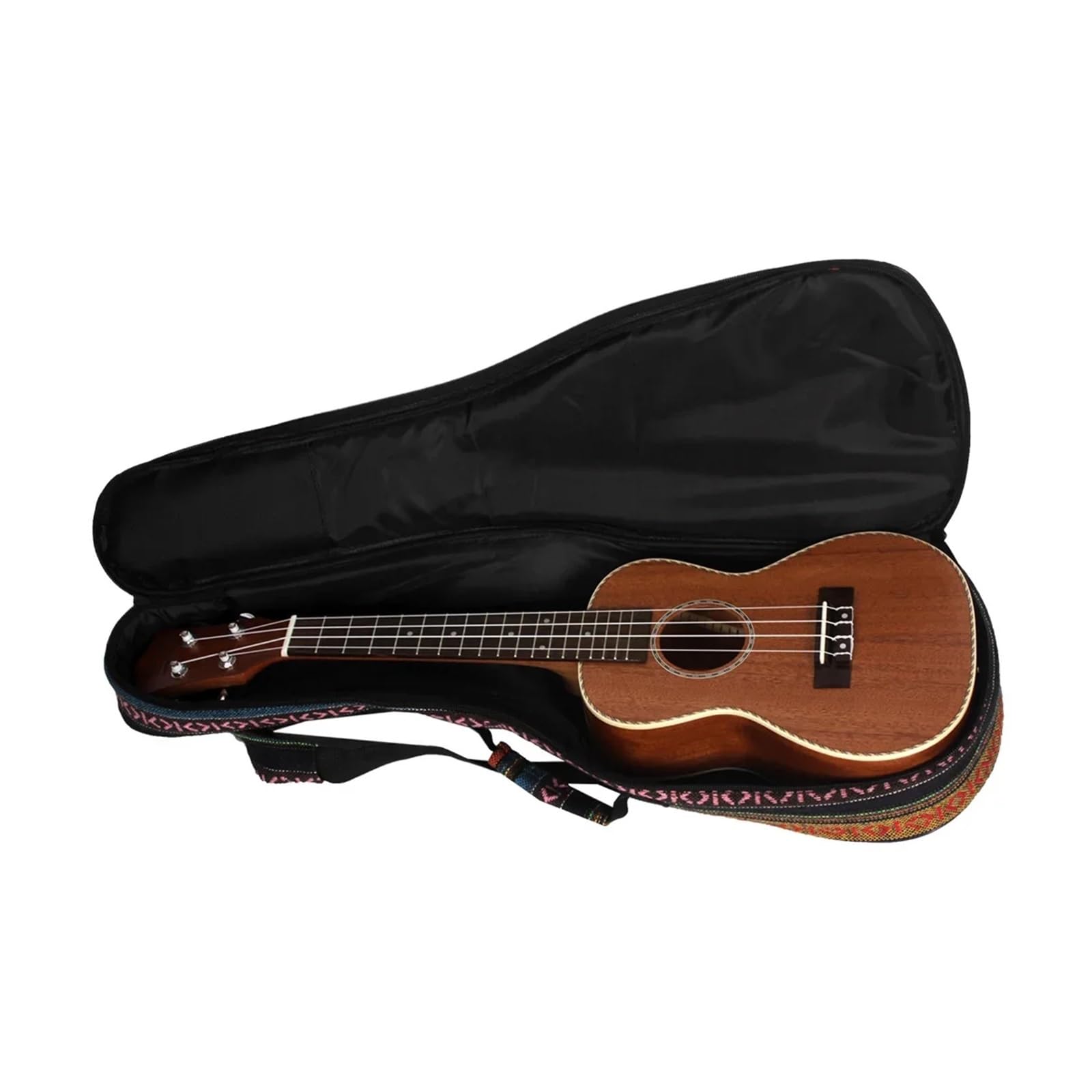 Torba na gitarę 23-calowa torba na ukulele Wodoodporna tkanina Oxford Plecak Ukri Regulowany pasek Torebka na gitarę Akcesoria do instrumentów smyczkowych