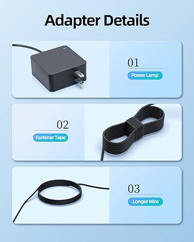 Miniatura 6 de Cargador de CA apto para Asus RT-AC5300 RT-AC88U RT-AC87U RT-AC87R RT-AC3200 AC88U RT-AC3100 AC3100, apto para Rog Rapture GT-AC5300 GT-AX11000