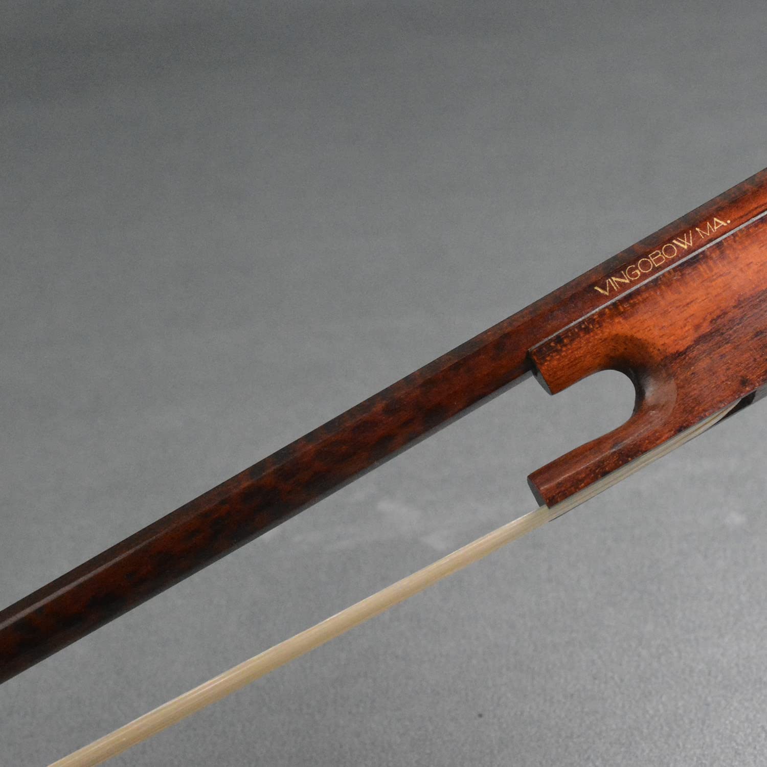 Archetto per violoncello in stile barocco in legno di serpente, 4/4, livello Master Level Premium Crine Art n. 610C