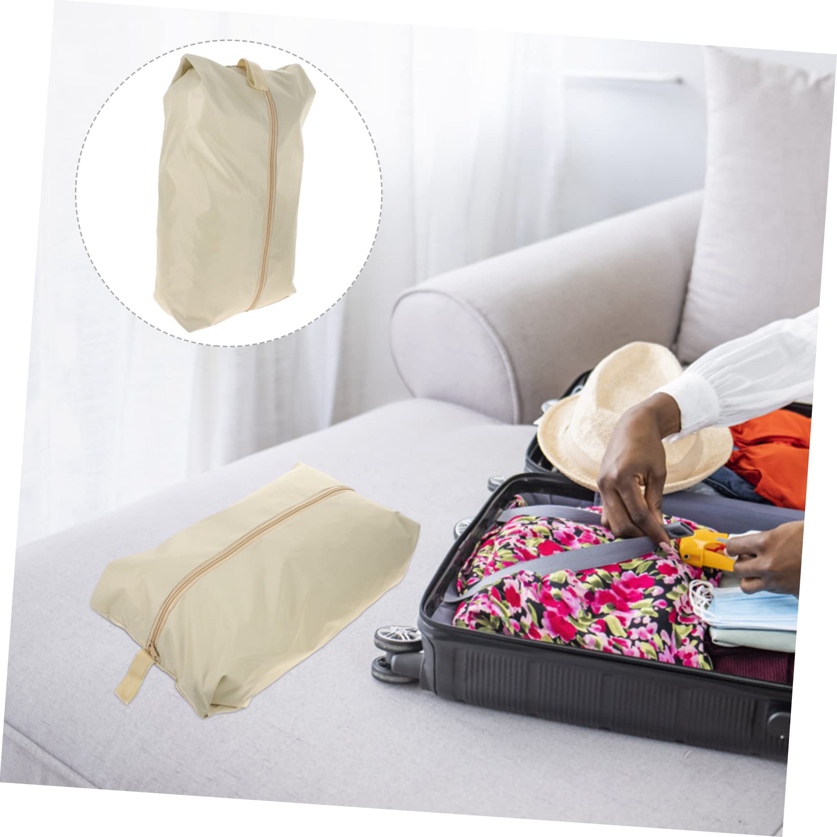 SOIMISS 8stücke Reise Kleider Aufbewahrungstaschen wasserdichte Packwürfel Für Koffer Platzsparende Organizer Für Kleidung Und Schuhe Für Reisen Und Zuhause