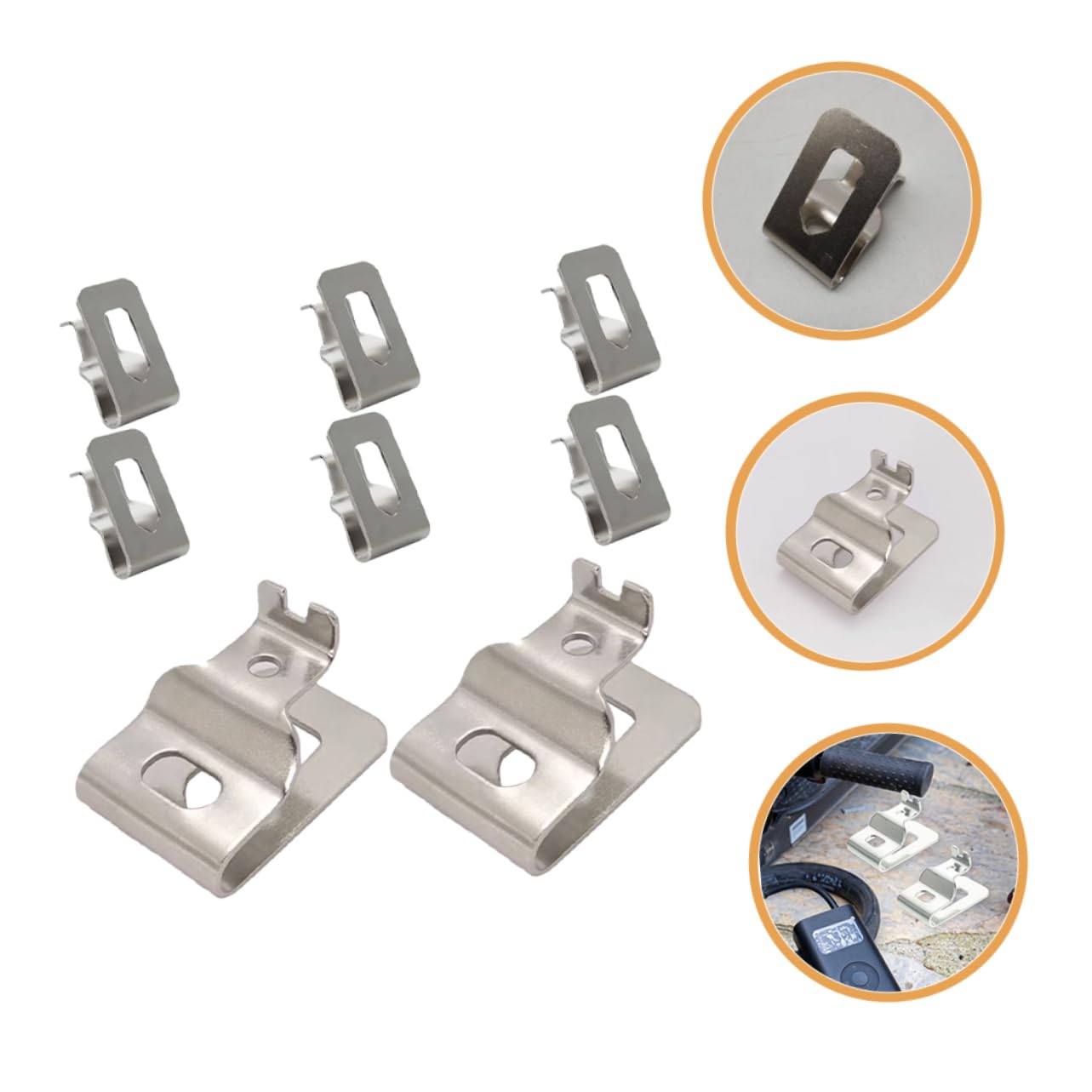 SHINEOFI 5 Set Fibbia Della Vita Utensile Accessori Gancio Per Clip Da Cintura Per Utensili Elettrici Chiave Clip Sul Supporto Per Trapano A Cinghia Utensile Porta Clip Da Cintura 8 Pezzi*5