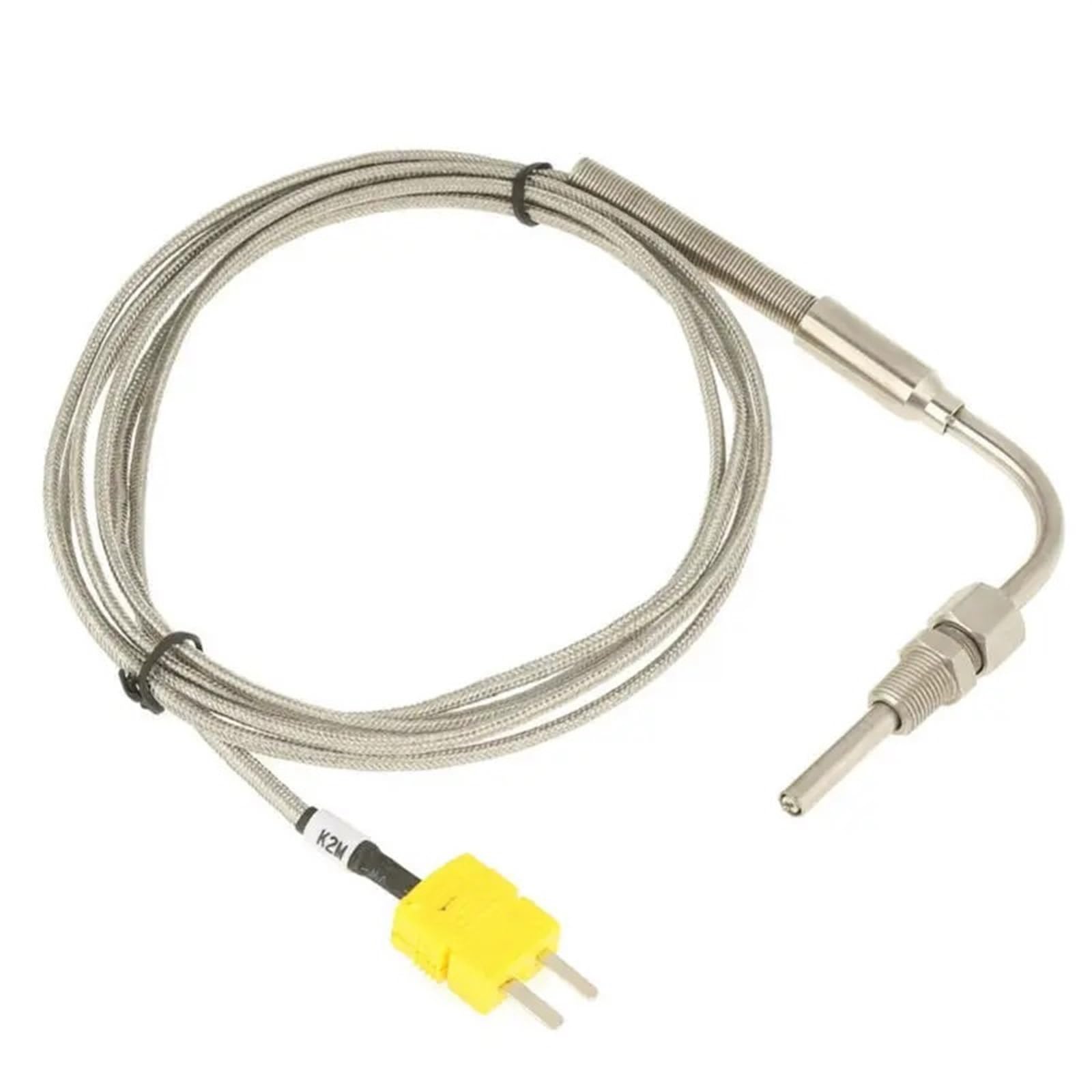 Thermocouple Type K 1250°C avec tube en acier inoxydable de 2m pour sonde EGT