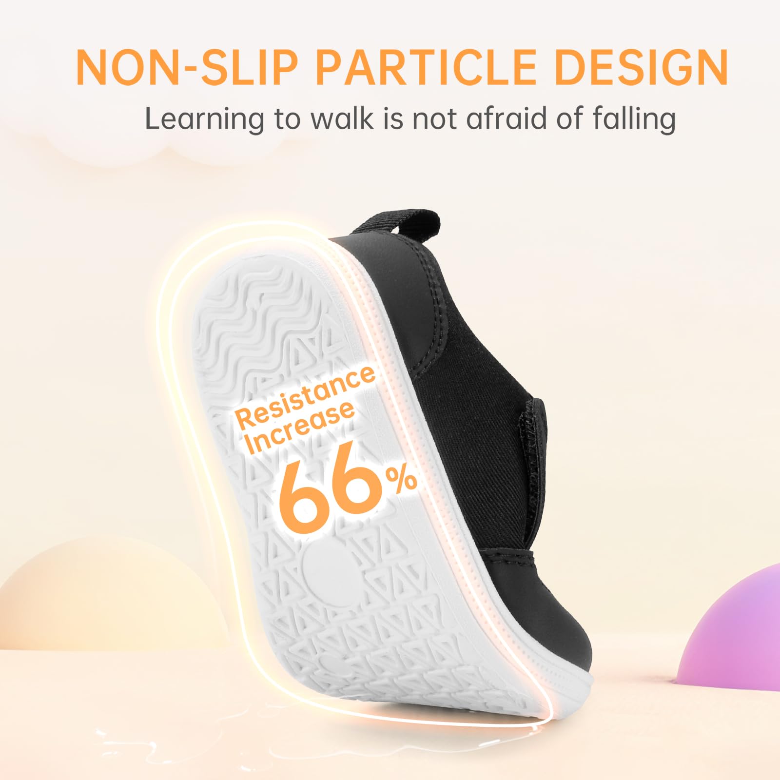 STQ KIDS Scarpe Bambini Barefoot Zero Drop Punta Larga Suola Bambina Bambino Ginnastica Antiscivolo per Primi Passi 21-29 EU