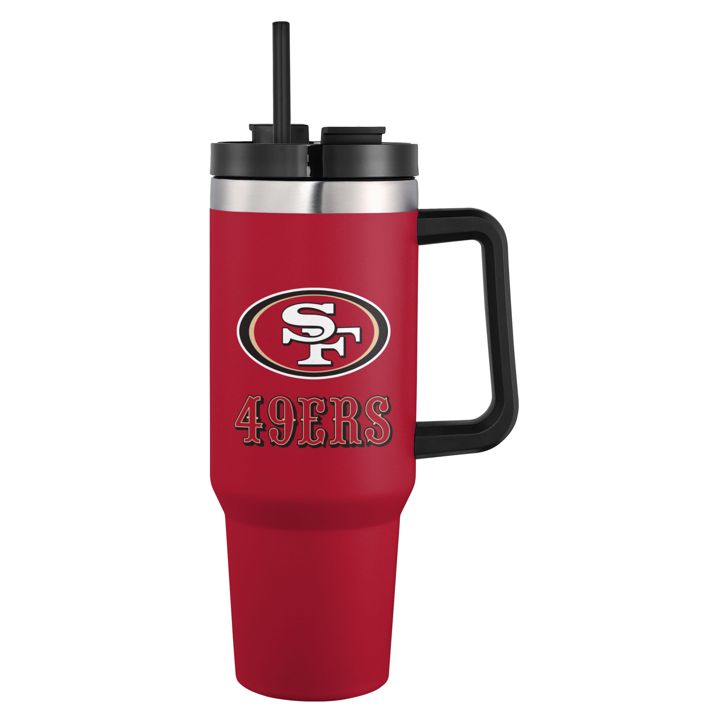 FOCO NFL unisex-adult NFL Team Logo Insulated Travel Mug 40oz XL Tumbler