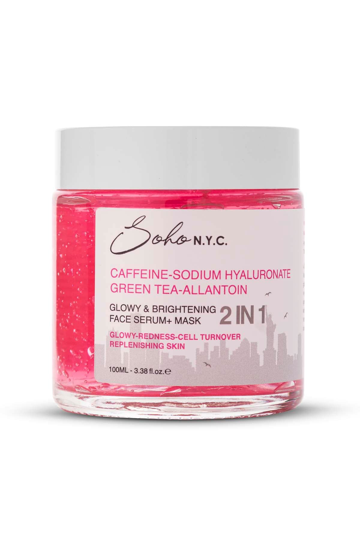 Vegan Parlaklık Veren- Durulanmayan- Maske Etkili Serum 100 Ml