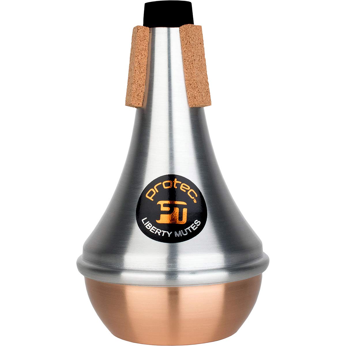 ProTec ML101 Liberty Trumpet Aluminum Mute - Straight/Copper End