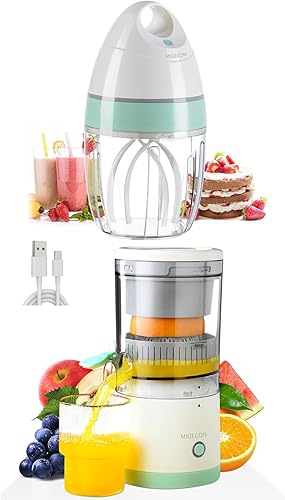 HOT DEAL - Mezclador de pie eléctrico con exprimidor de cítricos eléctrico
