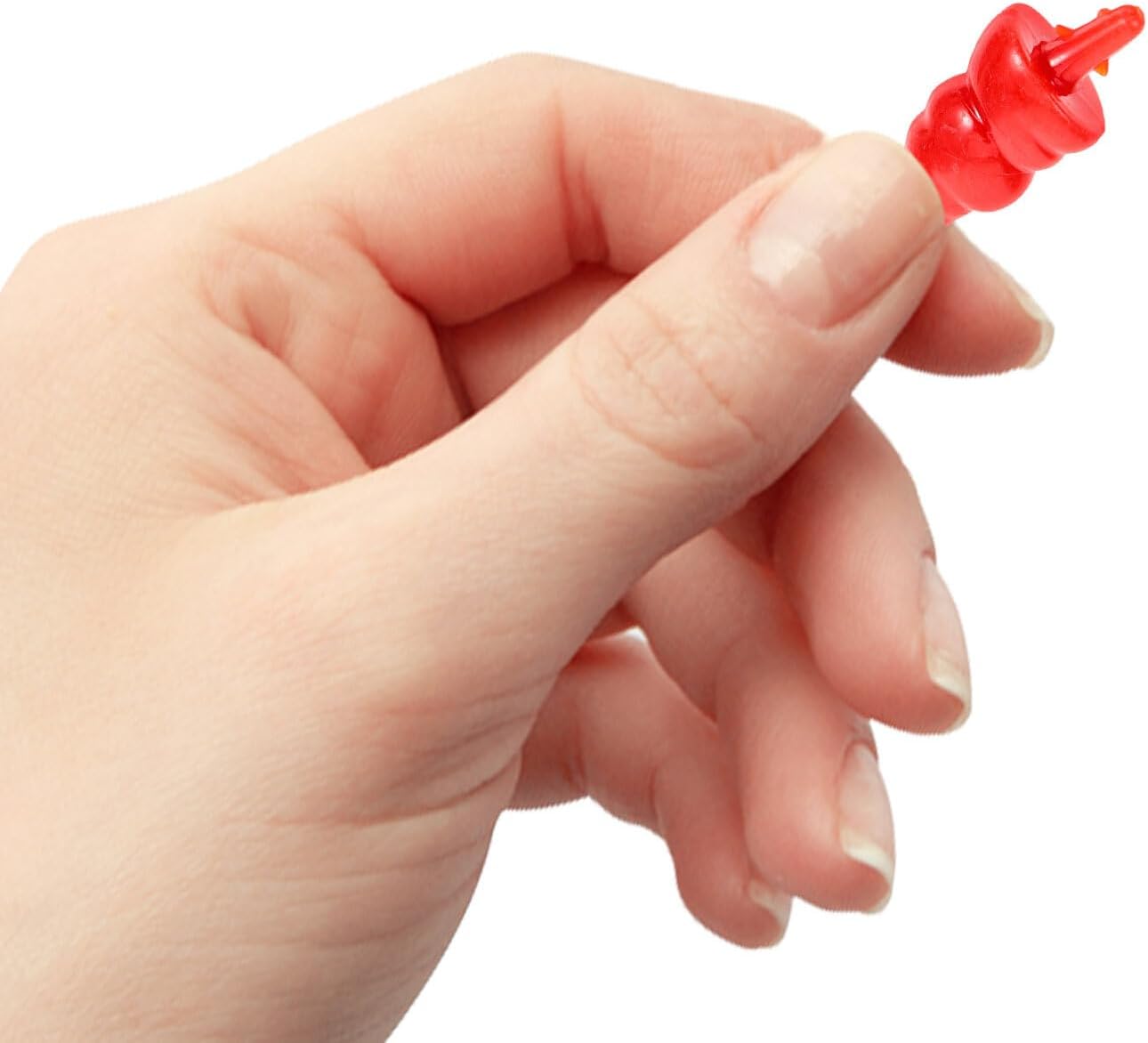 200pcs Red Plastic Snowman Nose Craft Kit for Xmas Christmas Projects