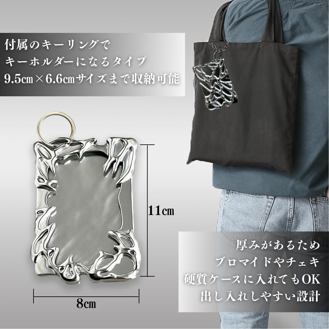 Amazon.co.jp: メタリック トレカケース カードケース トレカホルダー