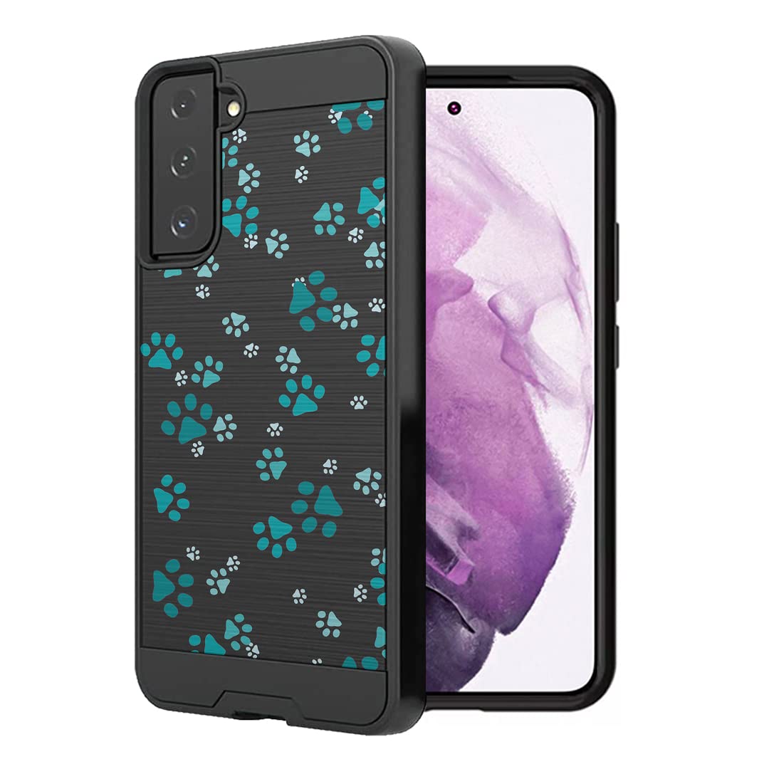 Capsule Case Designed for Samsung Galaxy S22 Plus Case 5G 6.6 Inch [Brushed  Texture Shockproof Heavy Duty Case Black Phone Cover] for Samsung Galaxy