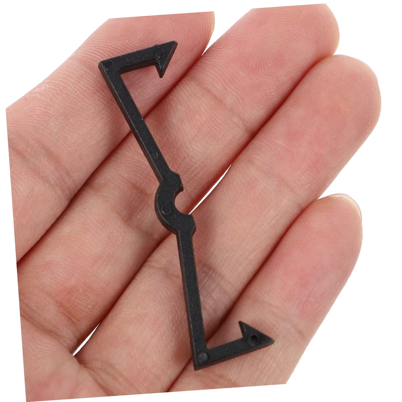 Hohopeti Peg Hooks for Pegboard 50pcs Locking Hooks Retainers Easy to Install Secure Fixing