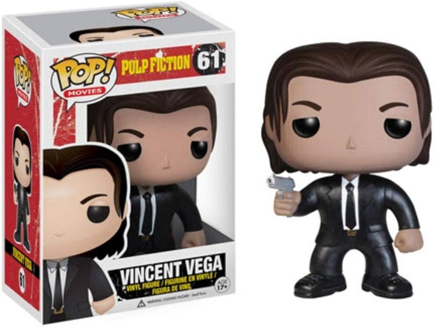 FUNKO POP パルプフィクション フィギュア Pulp Fiction Amazon.com: Funko POP Movies Pulp Fiction Vincent Vega Vinyl