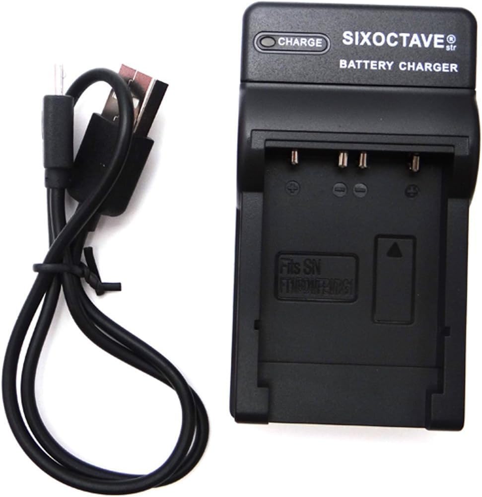 Chargeur USB Batterie Sony NP-BG1 NP-FG1 NP-BD1 NP-FD1 NP-F1 NP-FE1 – Vhbw Rapide Avec LED & Câble Micro USB Intégré
