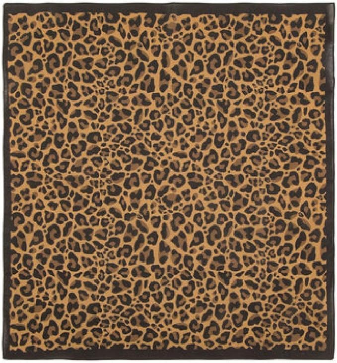 Generic Leopard Animal Print Bandana 100% Cotton Scarf - 21 inches x 21 inches