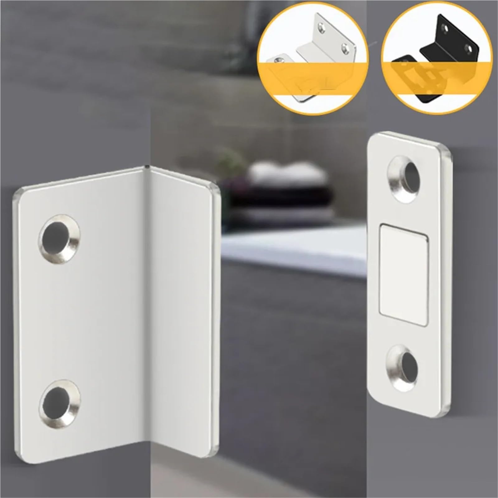 Chiusura magnetica for chiudiporta in acciaio inossidabile