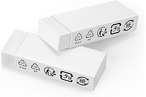 Amazon Basics White Eraser - For Artists' Charcoal and Graphite