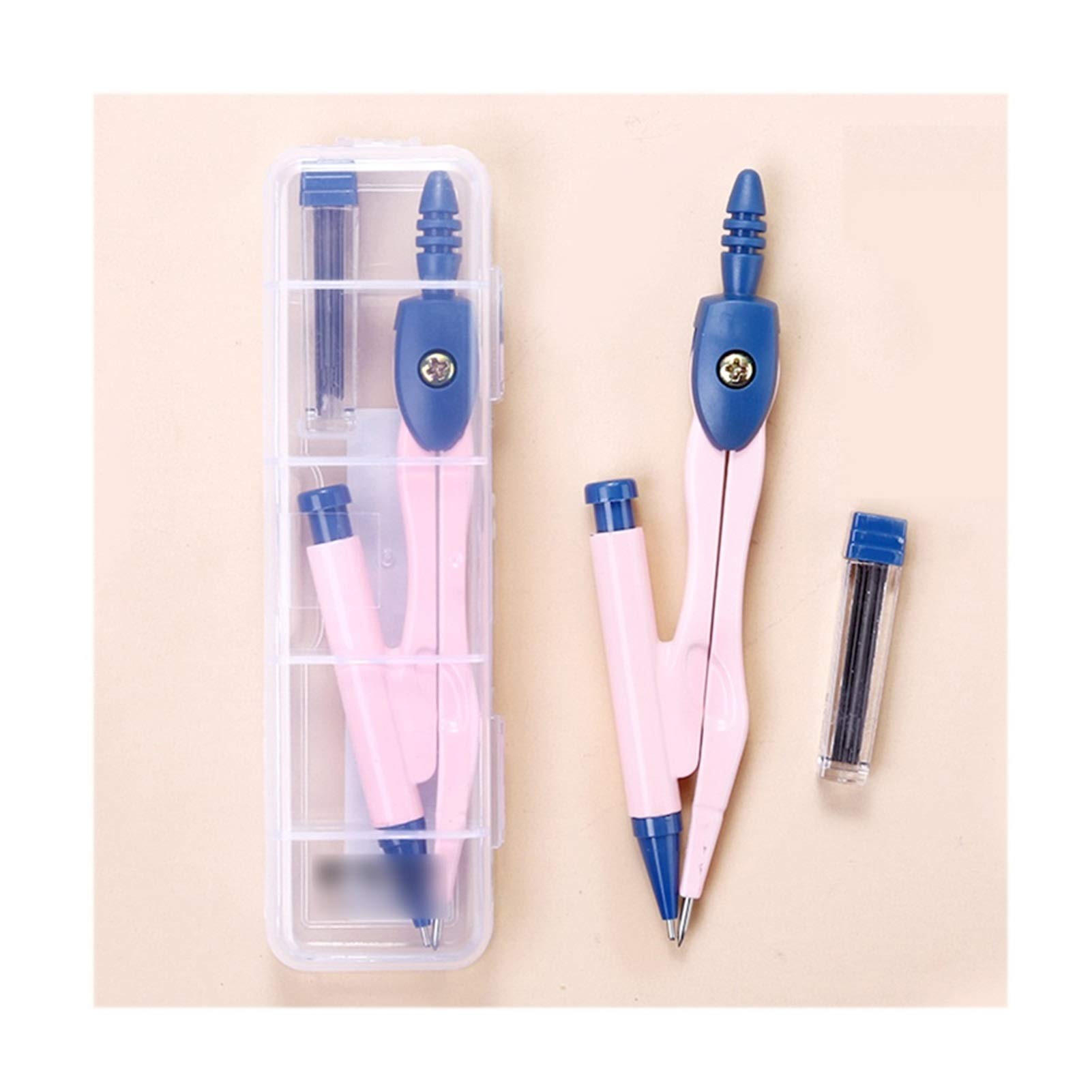 Boussole d'arc rose mignon pour les cours de mathématiques au collège