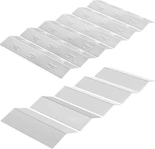 BBQ Future 17 58 pulgadas domadores de llama y 12 78 pulgadas de escudo térmico para cabezal de parrilla Bull Outlaw 26038 26039 Angus 47628 47629,