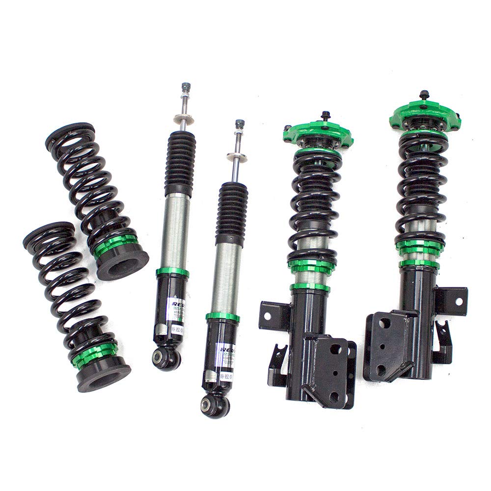 Rev9 R9-HS2-074 compatible with Cadillac ATS RWD 2013-19 Hyper-Street II Coilover Kit w/ 32-Way Damping Force Adjustment Lowering Kit, 32 Damping Level Adjustment, Ride Height Adjustable