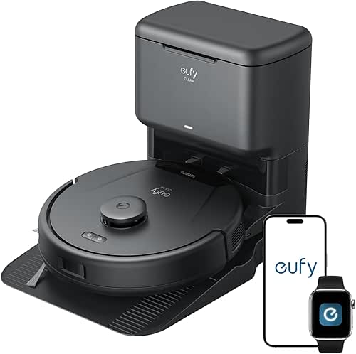 eufy L60 Robot Vacuum with Self Empty Station, Hair Detangling
