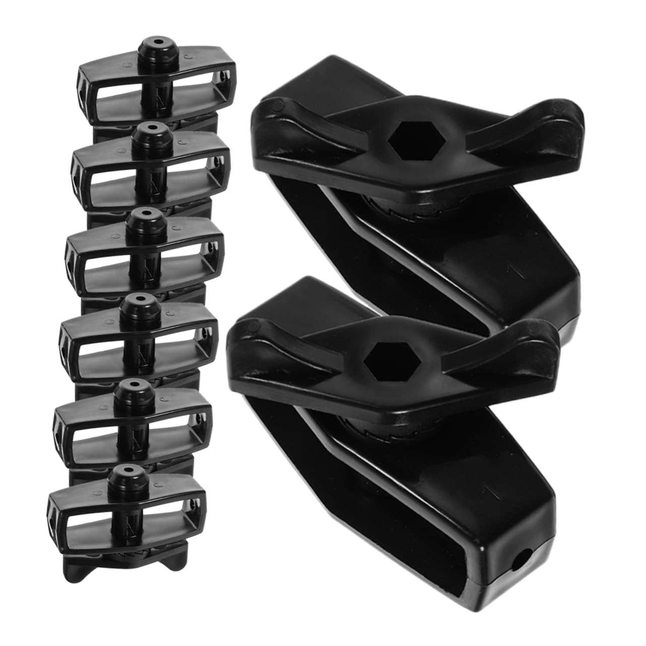 TOYANDONA 3 Set Tenditore Per Recinzione Design Portatile Facile Da Installare E Trasportare Per Manutenzione Flessibile Recinzioni E Stabilità Garantita E Sicurezza 8 Pezzi*3