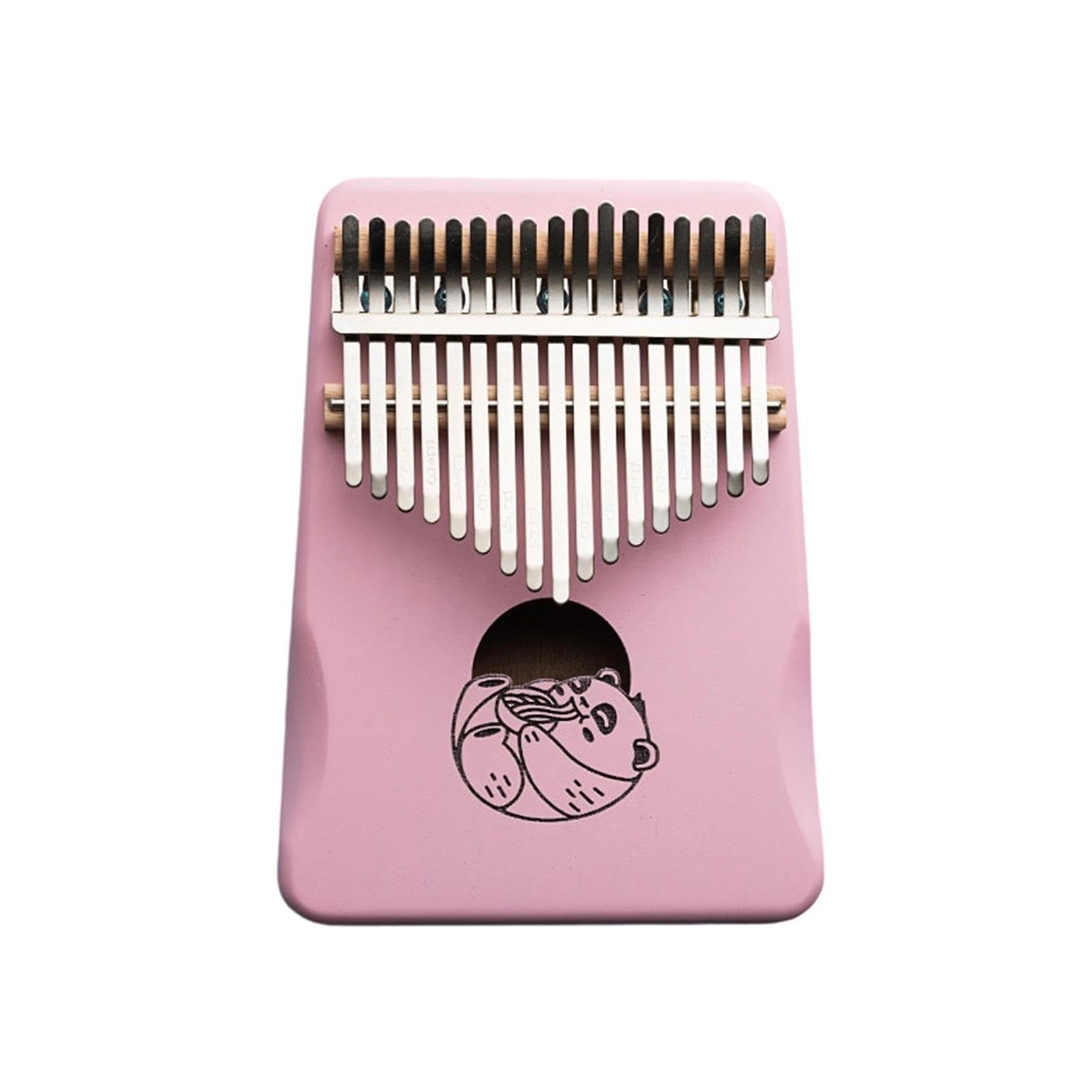Kalimba portatile Kalimba in mogano rosa