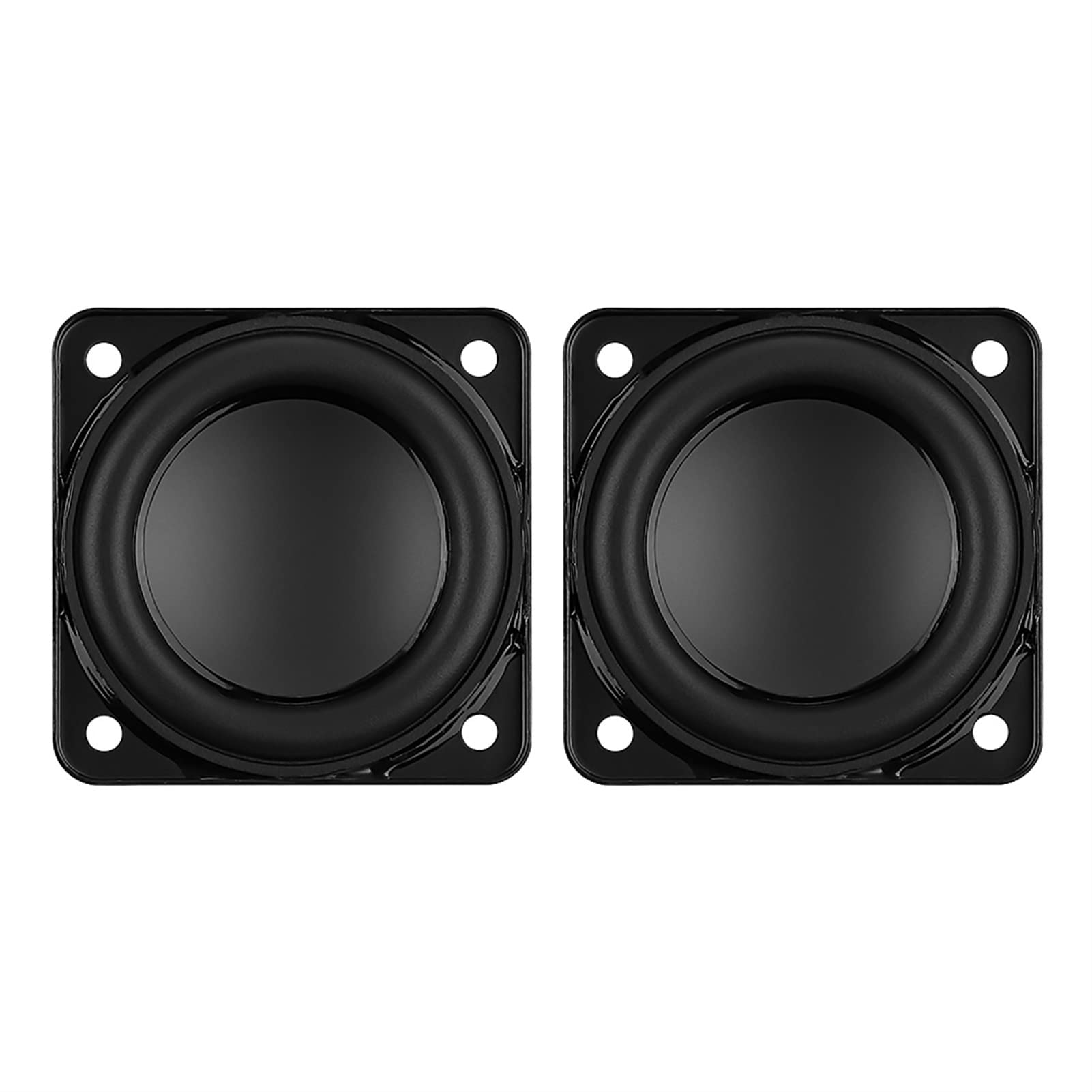 SANCAK 2-Zoll Full-Range Lautsprecher 20W – 52mm Neodym-Magnet | 4 Ohm | DIY Für Heimkino & Regallautsprecher (2 Stück)
