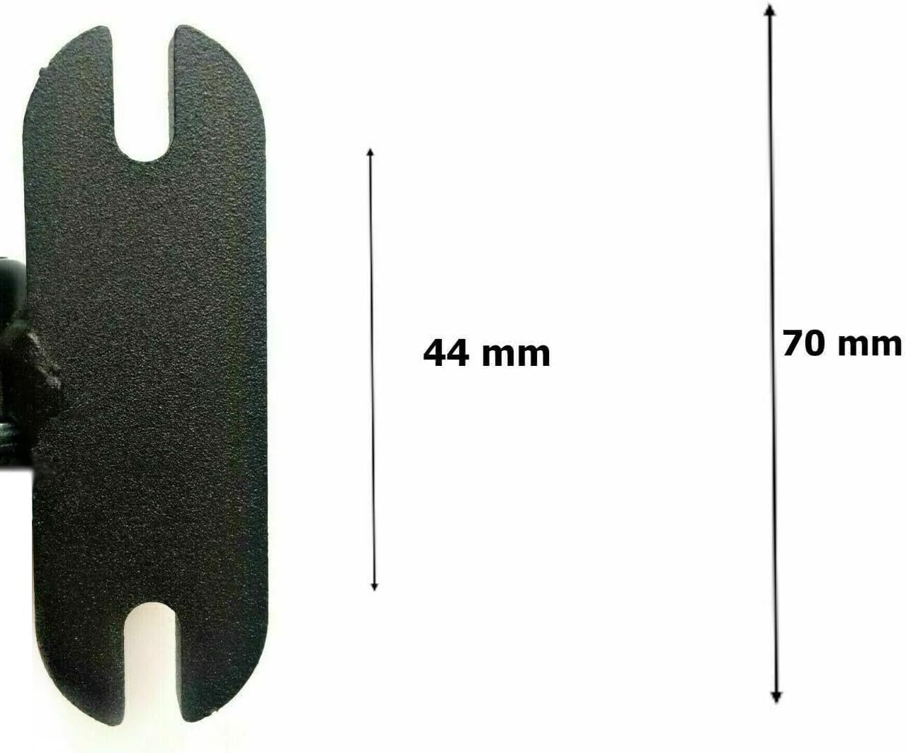 2 specchi retrovisori 310x195 mm E20, 2 staffe 160x160 mm