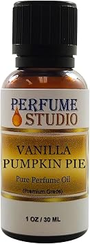 Premium Grade Holiday Fragrance Oil for Soap, Candle and Perfume Making in a 1 Ounce Glass Euro Dropper Bottle. Compatible with Vanilla Pumpkin Pie