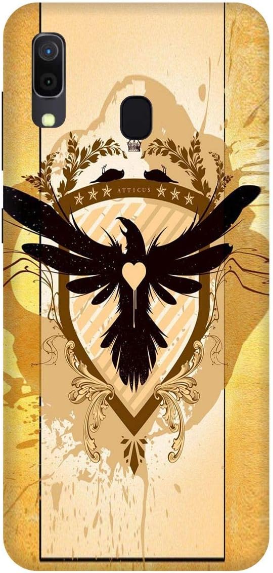 MSC Atticus/Crow Hard Polycarbonate Designer Back Case Cover for Samsung Galaxy A30 / Samsung A30 / Galaxy A30 / A30