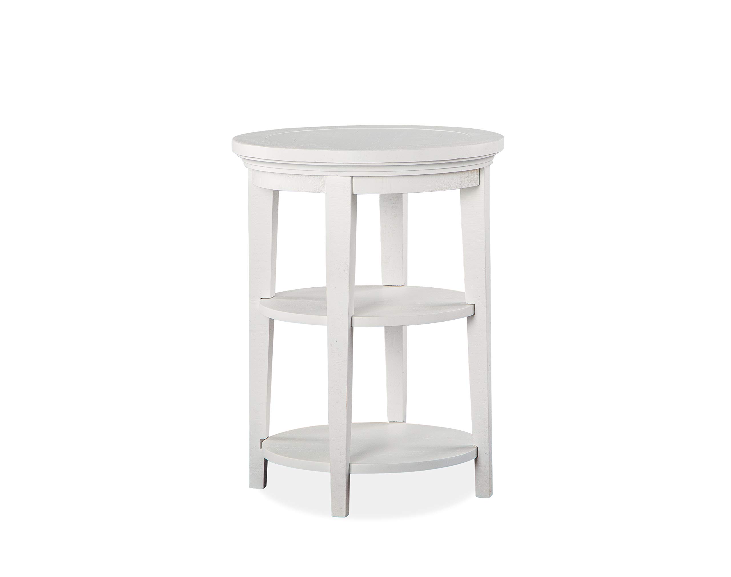 Magnussen Heron Cove End Table, Chalk White