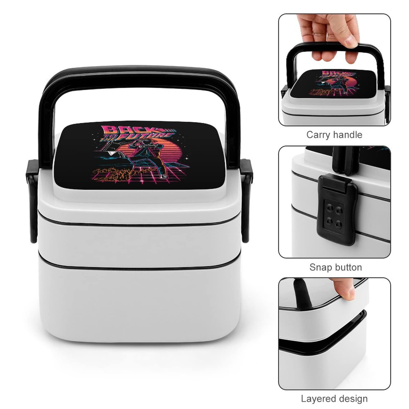 Amazon | 弁当箱 おべんとう箱 バック トゥ ザ フューチャー 弁当