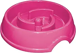 Furacão Pet Comedouro Plástico Coma Melhor Slim Rosa