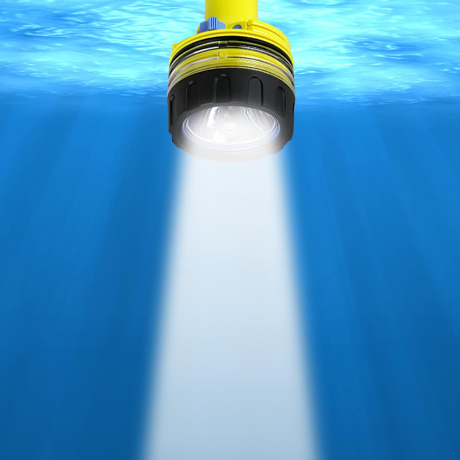 Torcia subacquea subacquea subacquea luminosa a LED torcia subacquea IPX8 impermeabile subacquea torcia subacquea